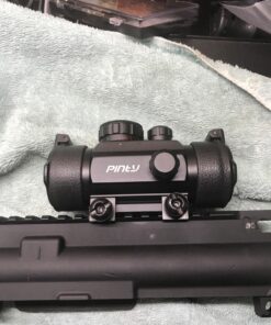 Pinty 30mm Reflex Red Green Dot Sight Scope 0.5 MOA with Flip Up Lens Cover Cap 39 71GZnLvpdVL