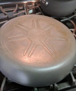 T-fal Ultimate Hard Anodized Nonstick Cookware Set 17 Piece Oven Safe 400F, Lid Safe 350F Pots and Pans, Dishwasher Safe Black 17-Piece 40 71GabjvbcyL