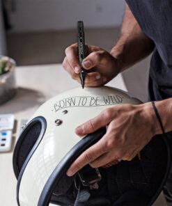 ARTEZA Black Fabric Markers, Set of 6, Dual-Tip Permanent Laundry Pen Set, Art Supplies to Create Fade-Proof Designs on Shirts, Shoes & Canvas 12 71GadeGLTEL