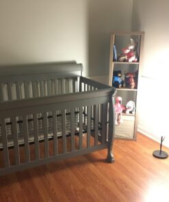 DaVinci Kalani 4-in-1 Convertible Crib in Grey, Greenguard Gold Certified 45 71GbW52xQIL