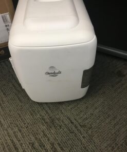Cooluli Mini Fridge for Bedroom - Car, Office Desk & Dorm Room - Portable 4L/6 Can Electric Plug In Cooler & Warmer for Food, Drinks, Skincare Beauty & Makeup - 12v AC/DC & Exclusive USB Option, White 46 71Gc3bl7zjL