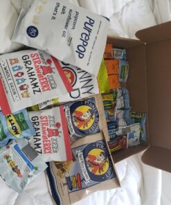 COLLEGEBOX Healthy Snack Box Variety Pack Care Package (35 Count) Gift Basket Kids Teens Men Women Adults Health Food Nuts Fruit Nutrition Assortment Mix Sample College Students Office Final Exams Christmas 33 71GdUL4wjxL