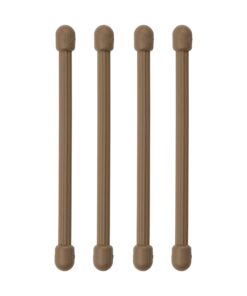 Alternative view of Nite Ize GT3-4PK-29 Rubber Twist Tie, 3" - 4-Pack, Coyote, 4 Count