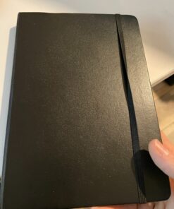 LEUCHTTURM1917 - Notebook Hardcover Medium A5-251 Numbered Pages for Writing and Journaling (Black, Ruled) Black 37 71GeNJX766L