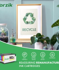 952 XL Ink Cartridge Replacement for HP 952 Ink Cartridges Black Cyan Magenta Yellow (4-Pack),Compatible for OfficeJet Pro 8710 8720 7740 8210 8715 7720 8702 8725 8740 8730 8700 8200 Printer 20 71Gfpkh giL