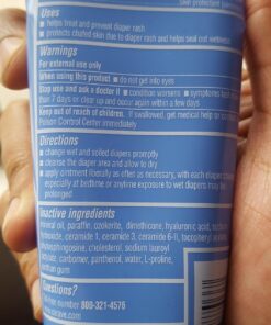 CeraVe Diaper Rash Cream | Baby Healing Ointment for Extra Dry, Cracked Skin | Diaper Cream with Ceramides & Vitamin E | Lanolin, Fragrance, Paraben, Dye, Phthalates & Sulfate Free | 3 Ounce 40 71GhRkYe0JL