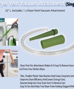 TV Dryer Vent Vacuum Attachment (Single) 7 71GhX3DJM2L