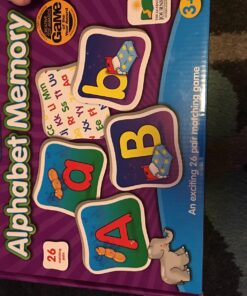 The Learning Journey: Match It! Memory - Alphabet - Capital and Lowercase Letter Matching Game with 26 Matching Pairs - Memory Games for Kids 3 and Up - Award Winning Toys Match It! 18 71GhgV7aQTL