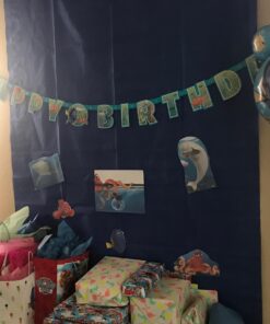 Birthday Jointed Banner - 6', Disney Finding Dory, 1 Pc 5 71GhvaVqlnL