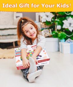cossy 120Pcs Magnet Tiles Magnetic 3D Building Blocks Set Educational Construction Toys for 3+ Year Kids with Stronger Magnets, Rivets-Fastened, Educational, Recreational, Conventional 120 37 71Gi wl3lPL