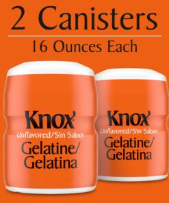 Knox Unflavored Gelatin Duel Pack (2 ct Pack, 16 oz Canisters) 22 71GiF3ON0L