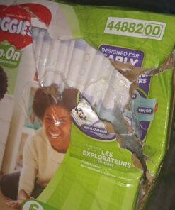 Huggies Little Movers Slip-On Diaper Pants, Size 6, 100 Ct 18 71GiMvJQZEL