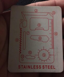 Kikkerland Classic Survival Tool, Pocket 9 71GimMZ AL