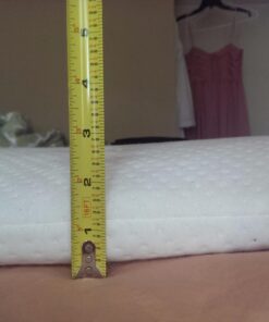 Elite Rest Slim Sleeper - Thin Latex Pillow, a Thin and Low Profile Pillow for Sleeping, Flat Pillow Design is Great for Stomach Sleepers, Thin Bed Pillow Measuring 2.75 inches 20 71GinoKd0 L