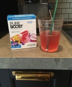 Pureboost Clean Energy Drink Mix + Immune System Support. Sugar-Free Energy with B12, Multivitamins, Antioxidants, Electrolytes (Combo Pack, 30 Stick Packs) Combo Pack 38 71GipVsAsBL