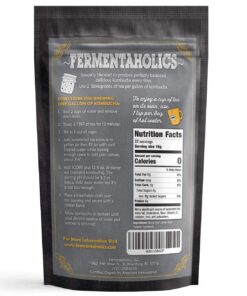Alternative view of Fermentaholics USDA Certified Organic Kombucha Tea Blend 4 oz | Makes 11 Gallons | Kosher Certified | Organic Black and Green Tea Blend | Loose Leaf 4 Fl Oz (Pack of 1)
