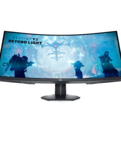 Dell Curved Gaming, 34 Inch Curved Monitor with 144Hz Refresh Rate, WQHD (3440 x 1440) Display, Black - S3422DWG 34 Inches 30 71GkLGWtXgS