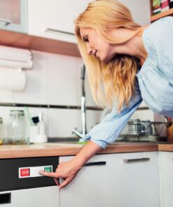 Cimkiz Dishwasher Magnet Clean Dirty Sign Shutter Only Changes When You Push It Non-Scratching Strong Magnet or 3M Adhesive Options Indicator Tells Whether Dishes Are Clean or Dirty (Silver) 1.silver 22 71GlTzlyYzL