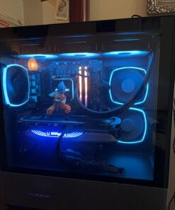 Skytech Gaming PC Desktop – Intel Core i7 12700F 2.1 GHz, NVIDIA RTX 4070 Ti, 1TB NVME SSD, 16GB DDR4 RAM 3200, 750W Gold PSU, 360mm AIO, 11AC Wi-Fi, Windows 11 Home 64-bit,Black 12700F | 4070 Ti 50 71GlWCIf6jL