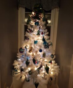 Perfect Holiday Christmas Tree, 5-Feet, PVC Crystal White 19 71GloaLhPL