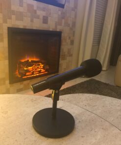 OnStage DS7100B Desktop Microphone Stand, Black 24 71GmnztzfNL