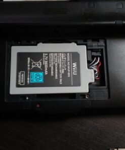 Other Future Wii U Gamepad Battery Pack 3600 mAh Aftermarket Rechargeable Replacement 13 71GnD0RzAL