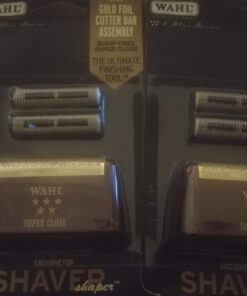 Wahl Professional 5 Star Series Shaver Shaper Replacement Super Close Gold Foil and Cutter Bar Assembly, Hypo-allergenic, Super Close Shaving, for Professional Barbers and Stylists - Model 7031-100 25 71Gnfu1dmYL