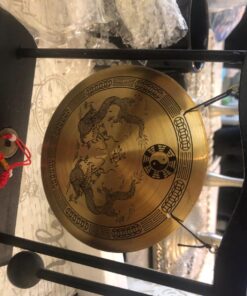 Zen Art Brass Feng Shui Desktop Gong H1303 29 71GoGnly9cL