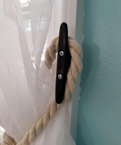 MIZUGIWA Nylon Boat Cleats Dock Cleats Black 4 Inch 6 Inch 8 Inch Boat Ties,Kayak Rope Tie Cleat,Rope Cleat,Kayak Cleat for Boat Docks,Kayaks,Marine,Nautical Decor,Pack of 4 4 INCH - 4PCS 25 71GoOCX0gTL