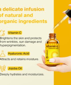 Double Size (2OZ), 20% Vitamin C Serum for Face with Hyaluronic Acid, Face Serum Vitamin C, Vitamin C for Face Serum for Women, Vitamin C Oil for Face, Vit C Serum for Face, Vitamin C Face Serum Vitamin C Serum 20% 22 71GoQCM1EaL