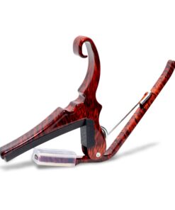 Alternative view of Kyser Quick-Change Guitar Capo for 6-string acoustic guitars, Rosewood, KG6RW
