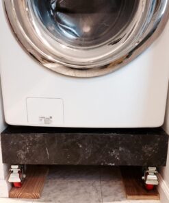 Online Best Service 4 Pack Caster Wheels Swivel Plate On Red Polyurethane Wheels (4 inch with Brake) 4 inch with Brake 33 71Gom7ZqnDL