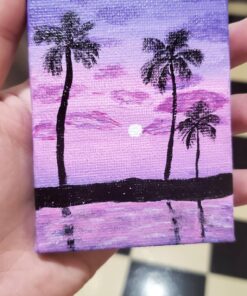 SL crafts Mini Stretched Canvas 3.5"X2.75" (1 Pack of 12 Mini Canvases) 31 71GornWKVRL