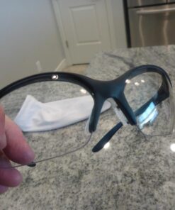 Howard Leight by Honeywell Vapor II Sharp-Shooter Shooting Glasses, Clear Lens (R-01535) 20 71GpBLzCwL