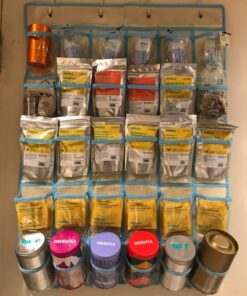 KEEPJOY Classroom Pocket Charts for Cell Phone Calculator Holders, Pocket Organizer for Cell Phone Jail with 30 Clear Pockets Chart Size 33.5 x 24.5 Inch Classroom Pocket Storage (Beige) Beige 20 71GqR9IpWGL