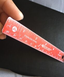 Westcott Stainless Steel Office Ruler with Non Slip Cork Base, 6-Inch (10414) 6 Inches 42 71GqtkZjRxL