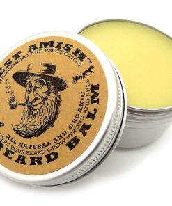 Honest Amish Beard Balm Leave-in Conditioner - Made with only Natural and Organic Ingredients - 2 Ounce Tin 29 71GqzGHv5HL