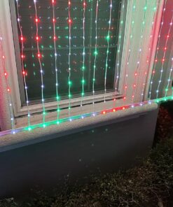 Govee Curtain Lights, WiFi Smart Christmas Lights LED, Color Changing Window Lights, Dynamic DIY Curtain String Lights for Bedroom Wall, Outdoor IP65 Waterproof, 5 x 6.6ft, 520 RGBIC LEDs 28 71Gr68xNE4L