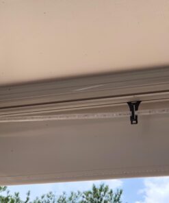 Camco 42720 Awning Hanger Clip - Pack of 8,5/8 Inch , Black 12 71GrTU5YAML