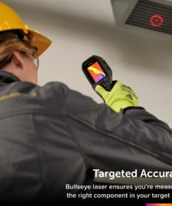 FLIR TG165-X Thermal Imaging Camera with Bullseye Laser: Commercial Grade Infrared Camera for Building Inspection, HVAC and Electrical 17 71GrVOpU5L