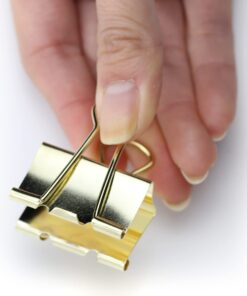 Officemate OIC Officemate Assorted Size Binder Clips (OIC31022) Gold 25 71GsH4jIO L