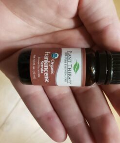 Plant Therapy Organic Frankincense Serrata Essential Oil 100% Pure, USDA Certified Organic, Undiluted, Natural Aromatherapy, Therapeutic Grade 10 mL (1/3 oz) 0.33 Fl Oz (Pack of 1) 28 71GsR7jnyvL