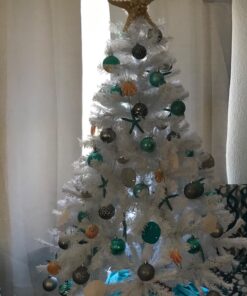 Perfect Holiday Christmas Tree, 5-Feet, PVC Crystal White 15 71GsbnBS1yL