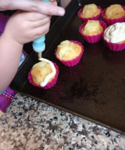 Cakebe Cupcake Decorating Kit 52 pcs Cake Decorating Kit and Cookie Decorating Kit Cake Decorating Set and Cookie Decorating Supplies with 32 Piping Tips 52 PCs Mint Cake Decorating Kit 32 71GsmlOObfL