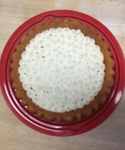 Nordic Ware Bundt Cake Keeper, Plastic, 13 in L X 12 in W X 7 in H, Red 35 71GstBZp6L