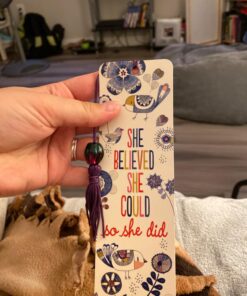 She Believed She Could Beaded Bookmark Bookmark, June 20, 2016 27 71Gsy4vZ7DL