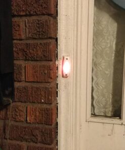 Broan-NuTone PB7LWH Doorbell Kit, Lighted Rectangular Pushbutton for Home, 1" x 1" x 1", White 20 71GtVyp6n8L