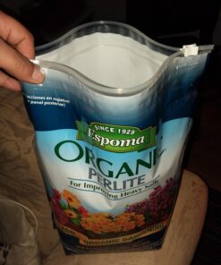 Espoma Organic Perlite; All Natural and Approved for Organic Gardening. Helps Loosen and Aerate Heavy Soils, Prevent Compaction & Promotes Root Growth – Pack of 1 8 quart 28 71GtbkBaB1L 1