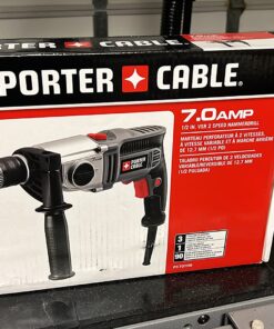 PORTER-CABLE Hammer Drill, 1/2-Inch, 7-Amp, Dual Speed (PC70THD) 19 71GtlO8NsXL