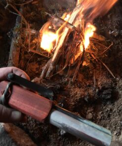 Fire-Fast Trekker. Best Emergency Waterproof Survival Fire Starter. Magnesium and Euro Fire Steel Ferro Rod. Compact Durable Tool for Bushcraft, Camping, Backpacking, Hiking, Hunting, or Bug Out Bag 1 Pack 36 71GtuRDNYLL